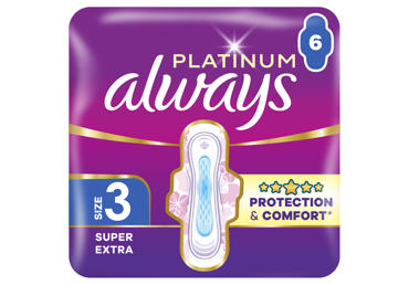 Hügieenisidemed ALWAYS Platinum S3 6tk