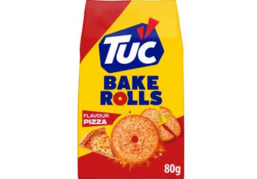 Saiakrõpsud pizza Bake Rolls TUC 80g