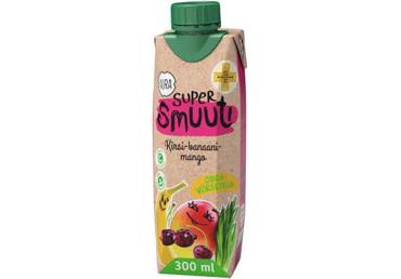 Smuuti AURA kirsi-banaani-mango 300ml