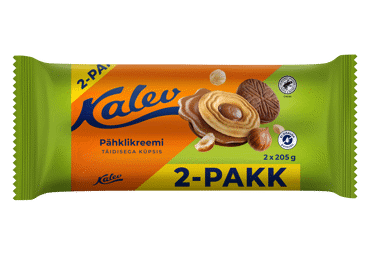 Küpsis pähklikr.täidis.2-pakk KALEV 410g