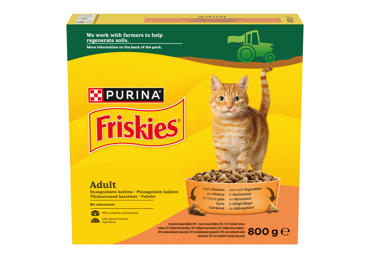 Kuiv kassisööt FRISKIES kana-köögiv.800g