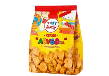 Küpsis vanilli ABVGDka My Family 250g