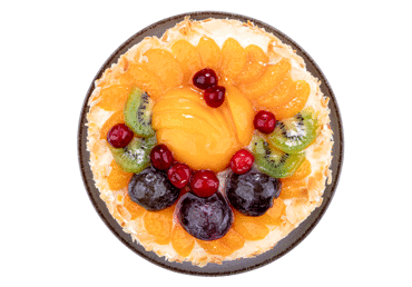 Puuvilja-kohupiimakook 740g