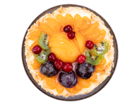 Puuvilja-kohupiimakook 740g