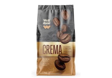 Kohvioad WELL DONE Crema 1kg