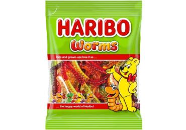 Kummikommid ussid HARIBO 175g