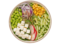 Värske salat valge juustuga 250g