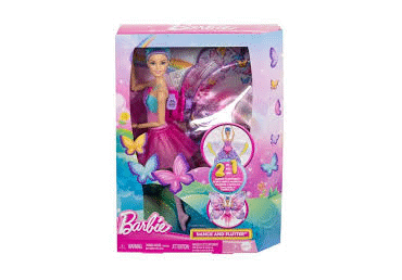 Nukk BARBIE Dreamtopia liblikabaleriin - 1