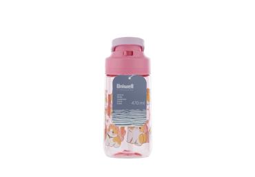 Joogipudel kõrrega UNIWELL 470ml - 2