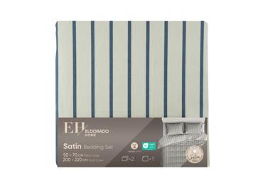 Satiinvoodipesu kmpl 200x220/2x50x70cm