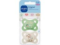 Silikoonlutt MAM Orig.Neutral 0-6k 2tk