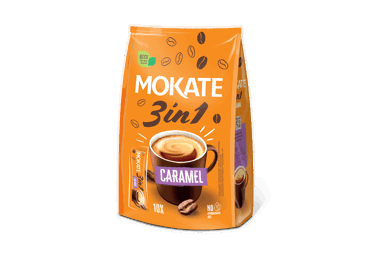Kohvijook MOKATE 3in1 Caramel 10x17g