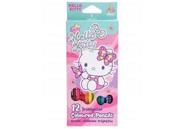 Värvipliiatsid HELLO KITTY 12tk