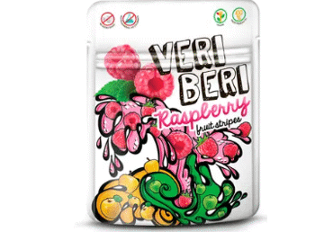 Vaarikakangikesed VERI BERI 50g