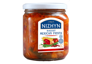 Köögiviljaraguu Mexic.Fiesta NIZHYN 470g