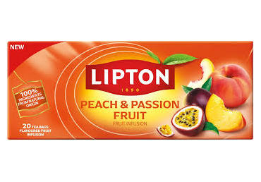 Puuviljatee virsik.passiooni LIPTON20x2g