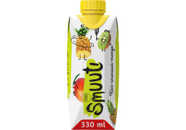 Smuuti AURA kiivi-ananassi-mango 300ml