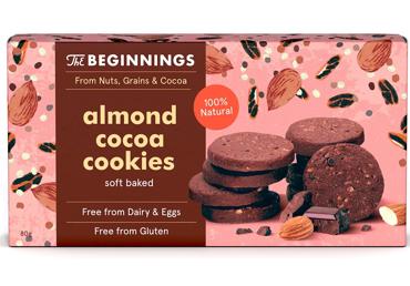 Mand.kakao küpsis.g/v THE BEGINNINGS 80g