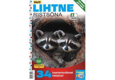 Ajakiri Nuti Lihtne Ristsõna