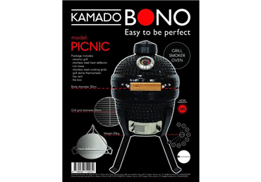 Grill Kamado Bono Picnic 33cm - 1