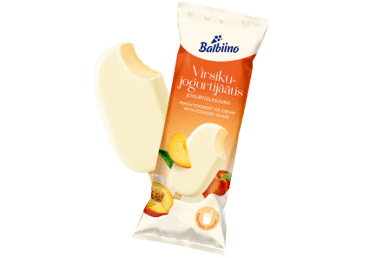Jogurtijäätis virsiku BALBIINO 54g
