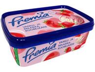 Jäätis vanilje-maasika PREMIA 500g