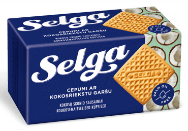 Küpsis kookosemaits. SELGA 180g