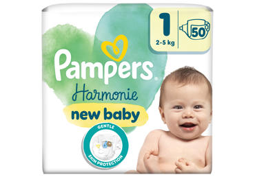 Mähkmed PAMPERS Harmonie S1 2-5kg,50tk