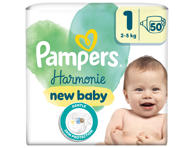 Pampers Harmonie S1 mähkmed 50tk 2-5kg