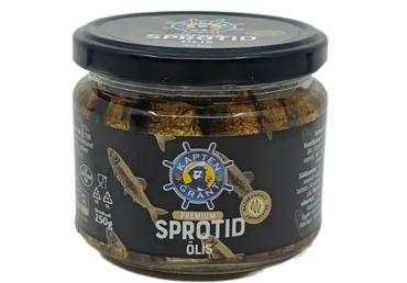Sprotid õlis KAPTEN GRANT, 250g