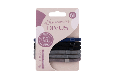 Juuksekummid DIVUS 6tk - 1