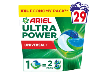 Pesukapslid ARIEL Ultra Pow.Univ.+, 29pk