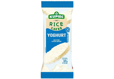 Riisivahvlid jogurtiga glut.v.KUPIEC 60g