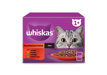 Kiisueine Klassik. WHISKAS 12x85g 1a+