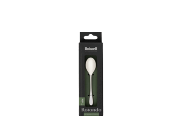 Espresso teelusikas UNIWELL Rotondo 4tk