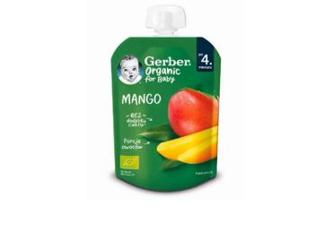 Mangopüree Öko GERBER 80g 4k