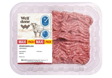 Veisehakkliha Maxipack WELL DONE,600g