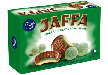 Küpsised marmelaaditäid.Jaffa FAZER 300g