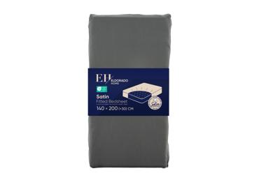 Sat.v.lina kummiga EH 140x200+30cm,hall - 1