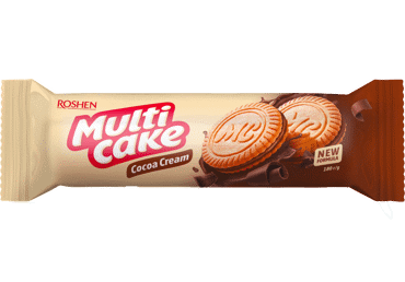 Küpsised Multicake kakao ROSHEN 180g