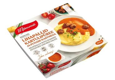 Lihapallid kartulipüree&kastmega300g
