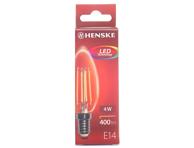 LED pirn C35 E14 4W 400lm HENSKE