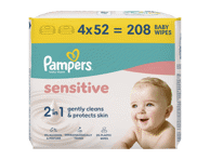 Niisk.salvrätikud PAMPERS Sens.PF 4x52tk