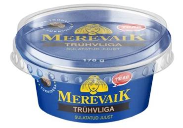 Sulatatud juust MEREVAIK trühvliga 170g