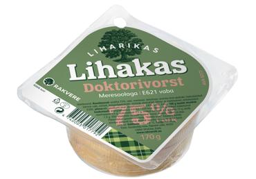 Doktorivorst Lihakas RAKVERE, 170g viil