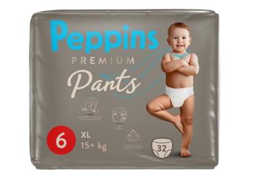 Püksmähkmed PEPPINS Premium +15kg 32tk