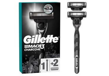 Raseerija GILLETTE Mach3 Charcoal +2tera - 2