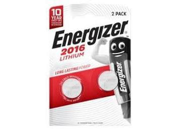 Patarei ENERGIZER Lithium CR2016 BP2