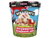 Jäätis maasika-sõõriku BEN&JERRY'S 393g
