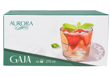 Joogiklaasid AURORA Gaja 260ml 4tk - 1